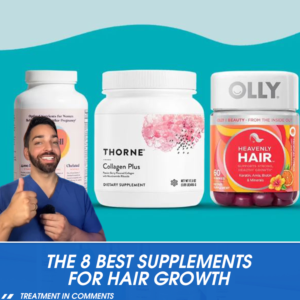 The 8 Best Supplements for Hair Growth, According to a Dietitian