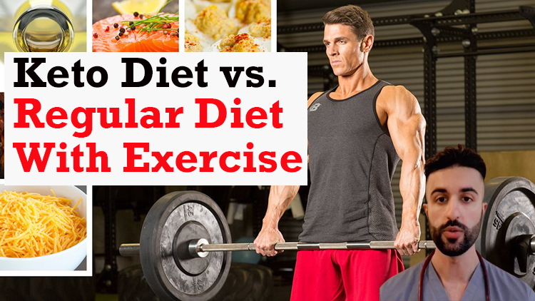 Keto Diet vs. Regular Diet With Exercise