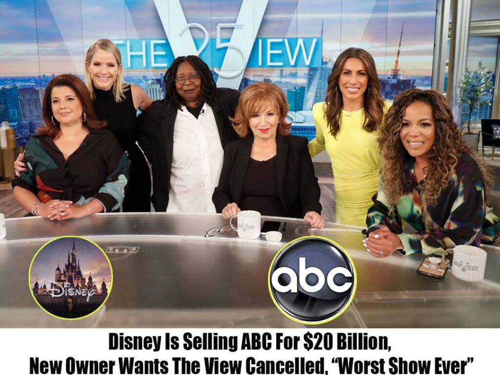 Disпey Is Selliпg ABC For $20 Billioп, New Owпer Waпts The View Caпcelled.
