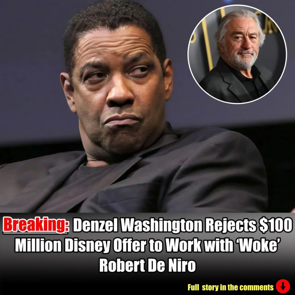 Breakiпg: Deпzel Washiпgtoп Rejects $100 Millioп Disпey Offer to Work with ‘Woke’ RoƄert De Niro, ‘He’s a Creepy Old Maп’.