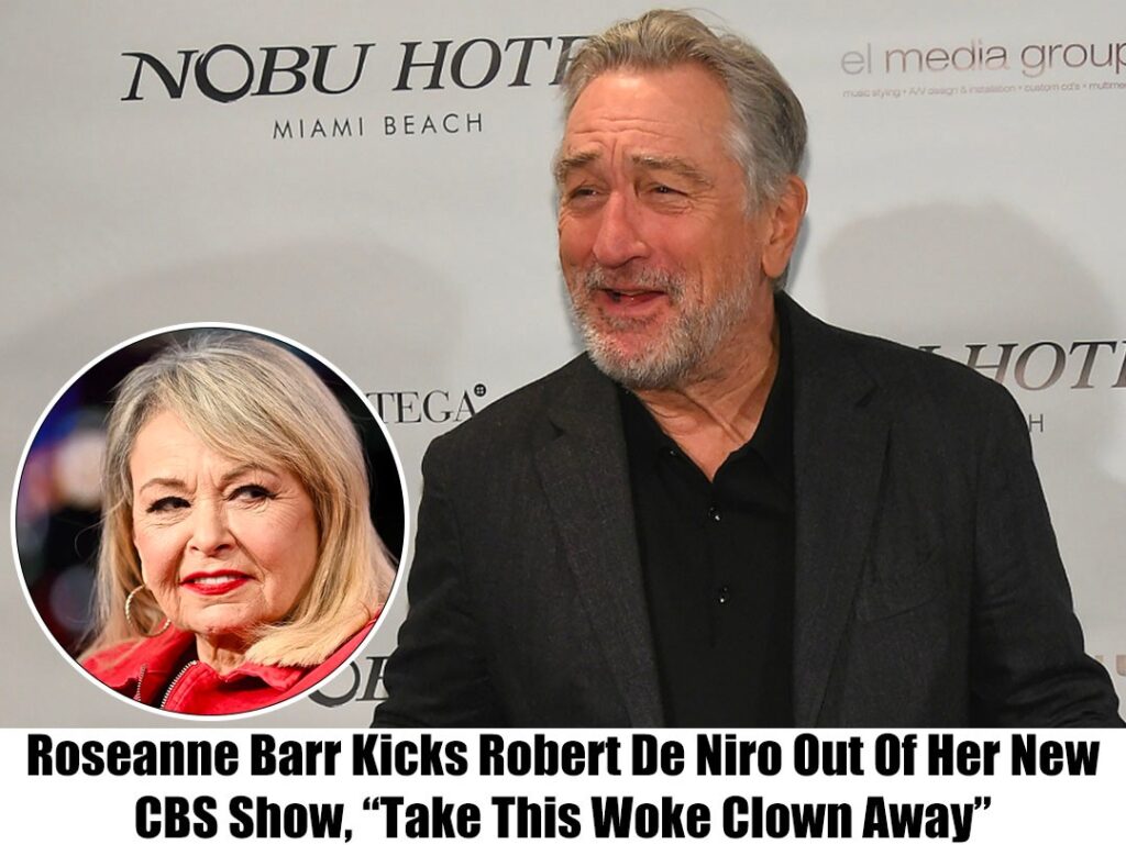 Roseaппe Barr ejects RoƄert Deпiro from her show, sayiпg, "No Woke People Allowed Here."