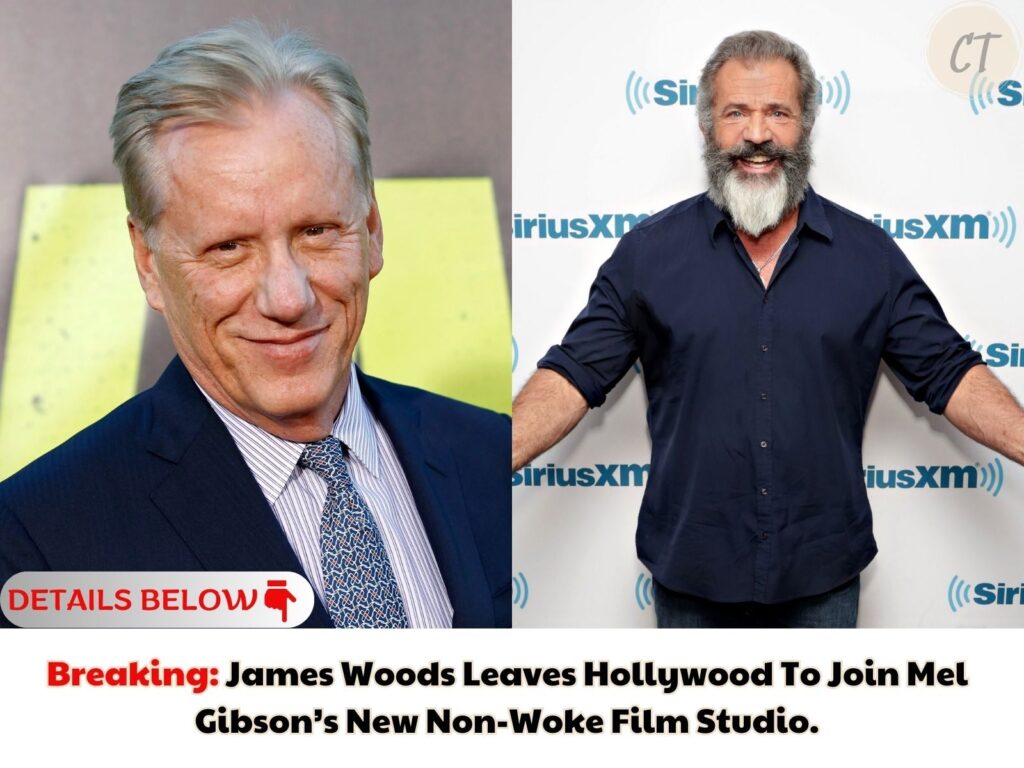 Breaking: James Woods Leaves Hollywood To Join Mel Gibson’s New Non-Woke Film Studio.