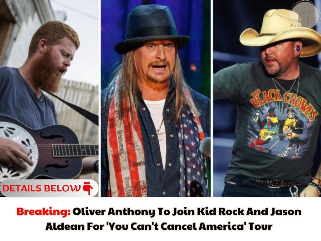 Breaking: Oliver Anthony To Join Kid Rock And Jason Aldean For 'You Can't Cancel America' Tour