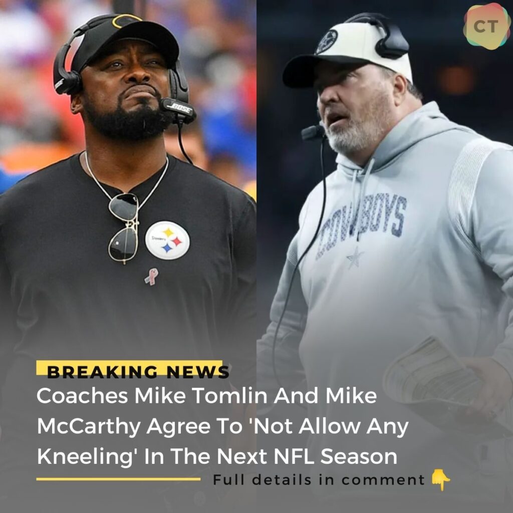 Just in: Following Tomlin's lead, Mike McCarthy Declares, 'Dallas Cowboys won't kneel during the anthem'